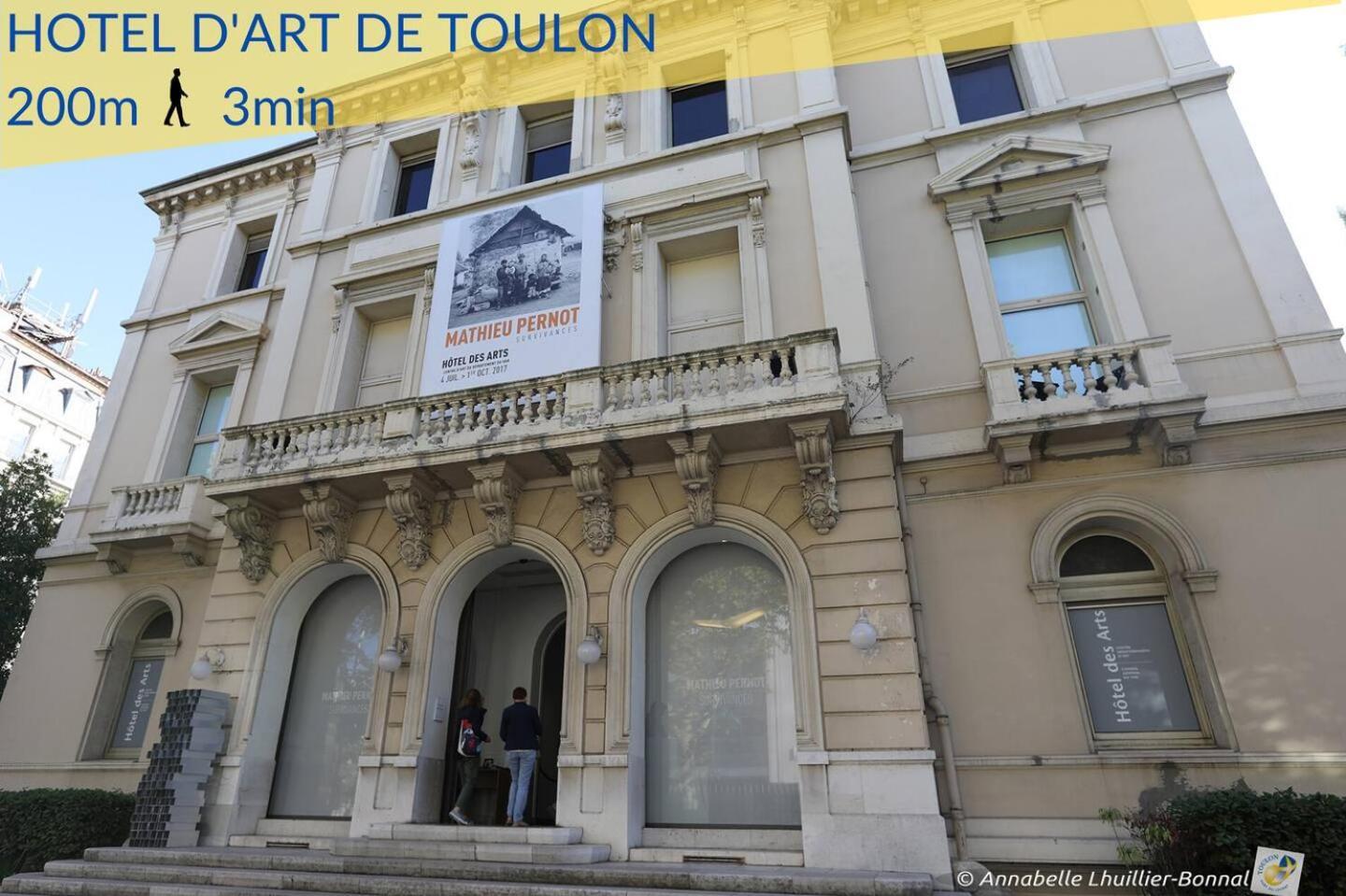 #3 Toulon Centre, Balcon, Lumineux, Stationnement Facile, Tout Confort Exterior foto
